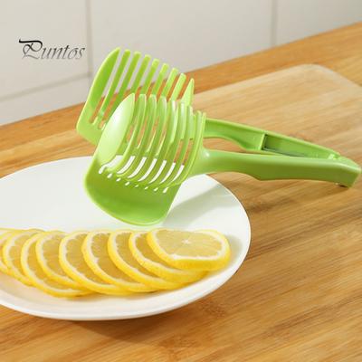 Овощерезка для лимона и помидоров, круглые щипцы для фруктов, держатель для лука, ручной инструмент для нарезки, многоцелевой кухонный гаджет для резки