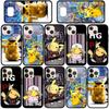 Чехол для телефона для iPhone 17 16 15 Plus Xiaomi Poco F8 F7 X7 X6 M8 C85 C75 C71 Redmi Note 14 12 11 13 Pro Max A4 14C 13C 15C Обои Pokemon GO Пикачу