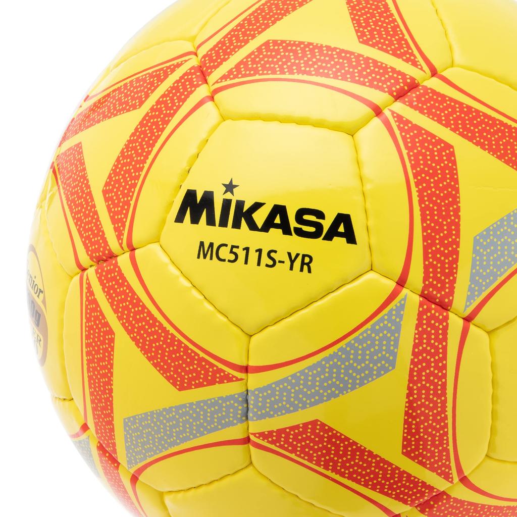 Mikasa (MIKASA) Soccer Ball Training Size 5, Approx. 400g, Yellow/Red, Hand-Sewn Ball, MC511S-YR, Recommended Pressure 0.6