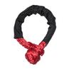 Synthetic Soft Shackle 56000 Lbs Breaking Strength 22" Length Shackle Rope Heavy Duty Tow Shackle for Off-Road Truck SUV