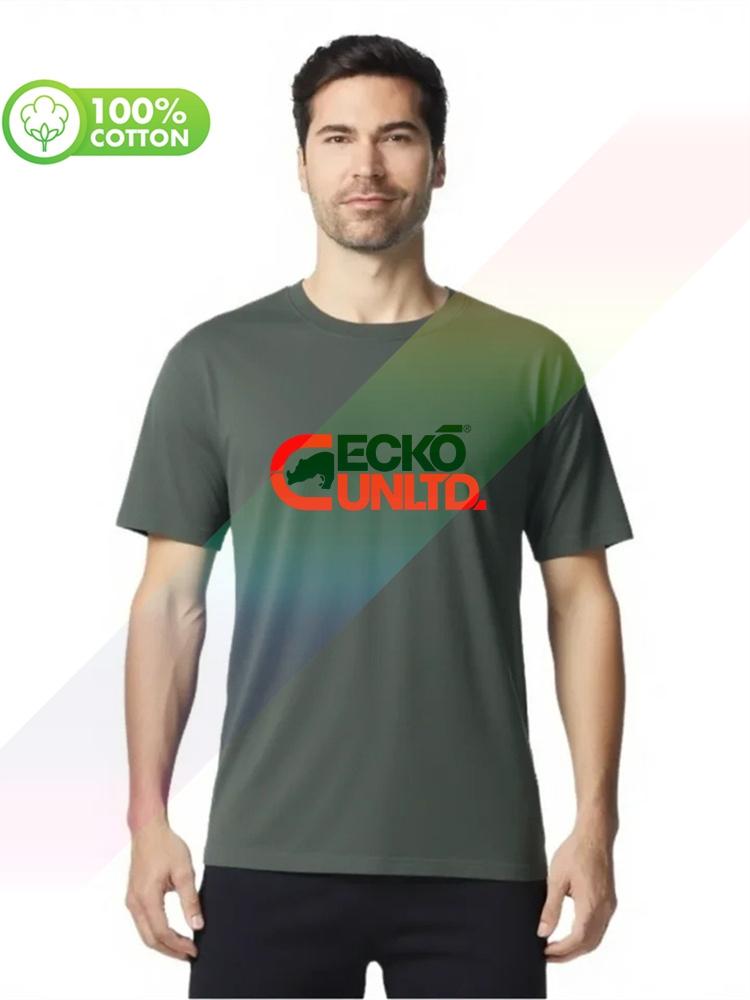 100% хлопок, круглый вырез, плотный вес, унисекс, футболка EckoUnltd, с индивидуальной печатью, хорошее качество, большие размеры S3XL, топы, футболки