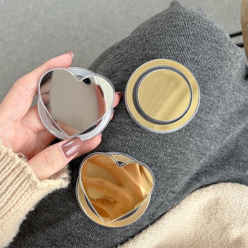 Зеркало-подставка с подушкой безопасности для телефона - Многоформенное зеркало для макияжа + Настольная подставка Аксессуар «все в одном» с магнитным дизайном