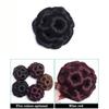 Wig Ball Head Female Employer Pan Head Flower Grab Clip Hair Ornament Lazy Person Fluffy Head Ornament Hair Ring