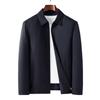 Spring and Autumn New Jacket Men's Lapel Youth Fashion Long Sleeve Business Jacket