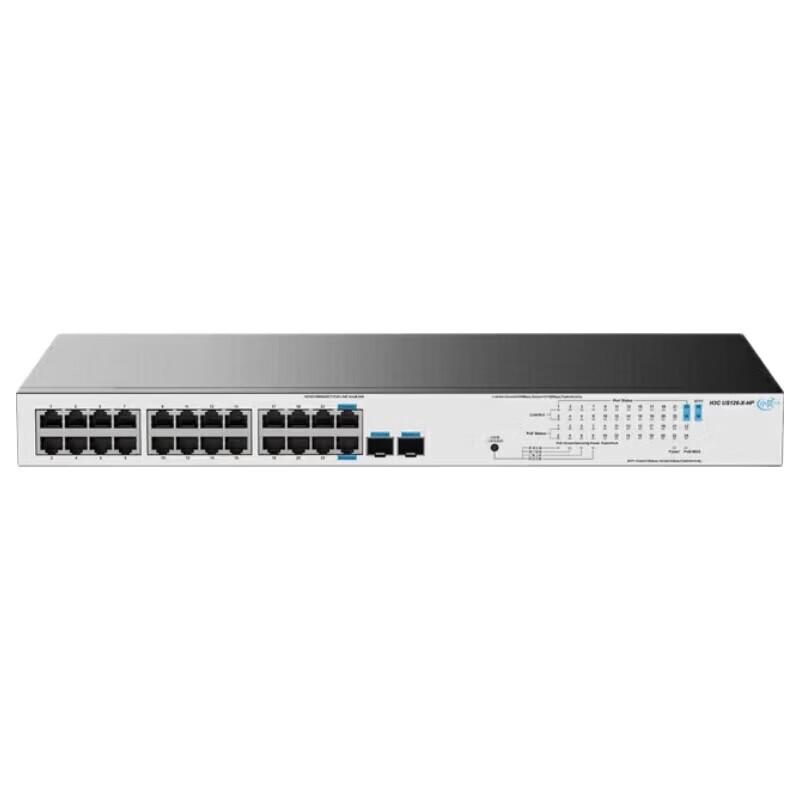 H3C US126-X-HP 26-Port Unmanaged PoE+ Access Switch