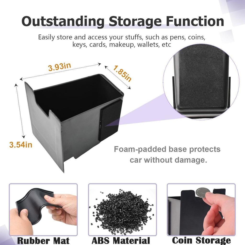 Dashboard Drawer Storage Organizer for 2025 2025 2025 Ford Maverick Dash Cubby Drawer Hidden Storage Box Screen Hidden Car Box