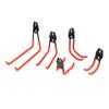 5Pcs Set 40kg Garage Storage Double Hooks Heavy Duty Wall Mount Bicycle Holder Hanger for RV Basement Chair Ladder