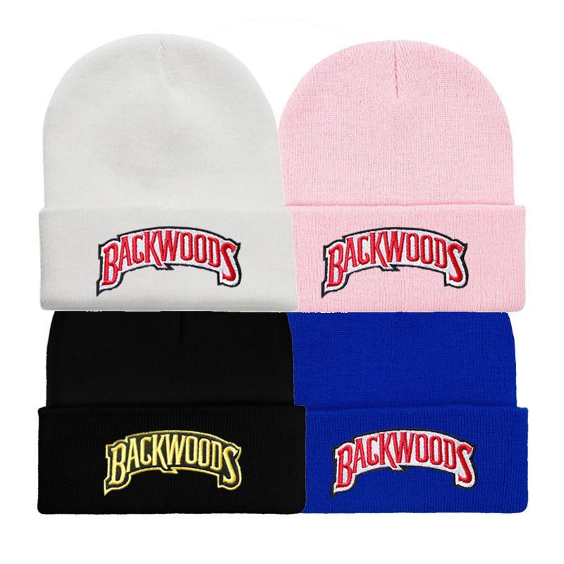 Вышитая шапка-бини Backwoods с регулируемой посадкой для уличной моды и холодной погоды