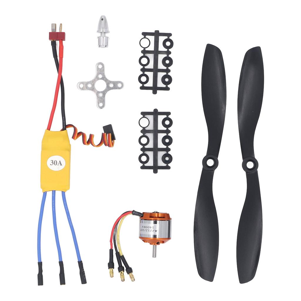 A2212 10T 1400KV Brushless Motor 30A ESC Drone Motor ESC Kit for 550 RC Quadcopter