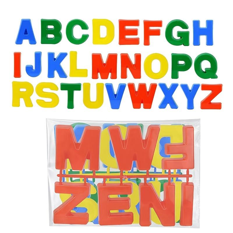 ABC Learning Alphabet Sand Mold Uppercase Letters Beach Toy Play Set for Kids Toddlers Match Game Color Sorting Montessori Toys