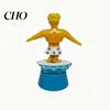 Car Dashboard Solar Toy Surfer Boy Nodding Toy, Cartoon Bobblehead for Anti-slip Decoration Dashboard, Auto Swing Shaking Figure Office Desk Accessory