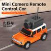 1:64 Mini RC Car, 2.4G FPV Remote Control Toy Car with HD Camera, Gyro, LED Ambient Light, APP Controlled Vehicle for
