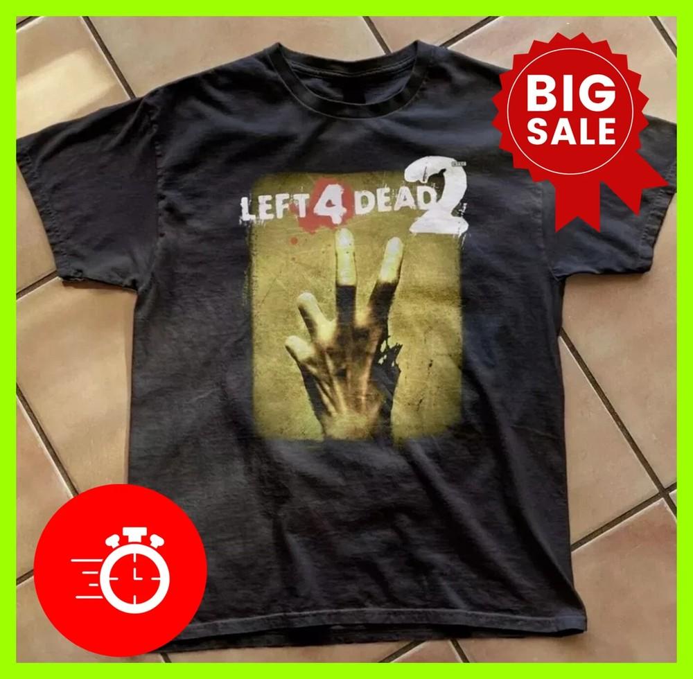 Классическая футболка Left 4 Dead 2 Черная Все размеры
