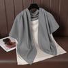 90x90cm Square Scarves Soft Female's Hijabs Fashion Cotton Linen Headscarf  Bag Accessories