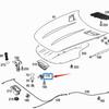Замок капота Mercedes-Benz C-Class W204 - Модель 2048800560