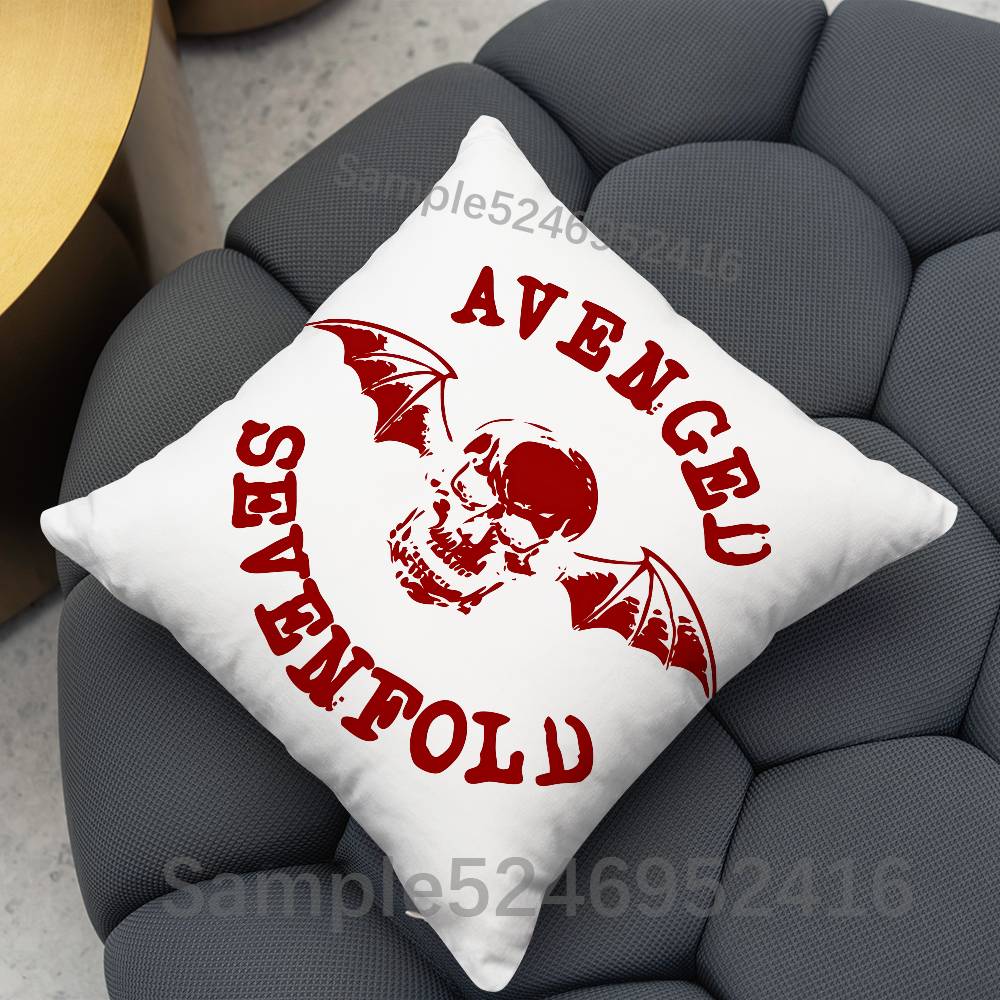 AAvenged Sevenfold AX Квадратная Наволочка Подушка Диван Спальня Гостиная Спинка Различные Размеры Моющиеся Чехлы