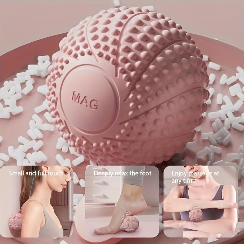 Deep Tissue Massage Ball - High-Density Fascia Roller for Muscle Recovery, Yoga, Pilates & Trigger Point Therapy