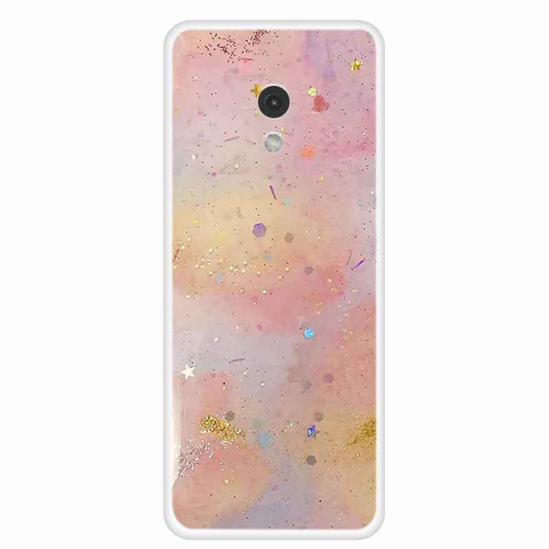 Для чехла Nokia 235 220 215 Чехол для телефона Цветы Задняя крышка Защитная для Для Nokia235 Nokia220 Nokia215 Прозрачный Clear Shell