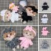 Sleep Clothes Accessories Doll Pajamas Doll Velvet Pajamas New Cute Clothes 10cm Doll Pajamas