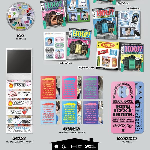 BOYNEXTDOOR 2-й EP [КАК?] (Наклейка вер.) [Случайная версия]