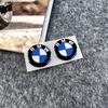 IQJD2 Car Steering Wheel Stickers Motorcycle Body Hub Decorative Sticker For BMW M Power Performance For BMW 50th Auto Car Accessory