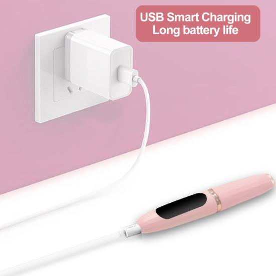 Электрические щипцы для завивки ресниц со светодиодным дисплеем 3 настройки температуры Перезаряжаемые через USB портативные щипцы для завивки ресниц с подогревом 24 часа длительный подъем ресниц