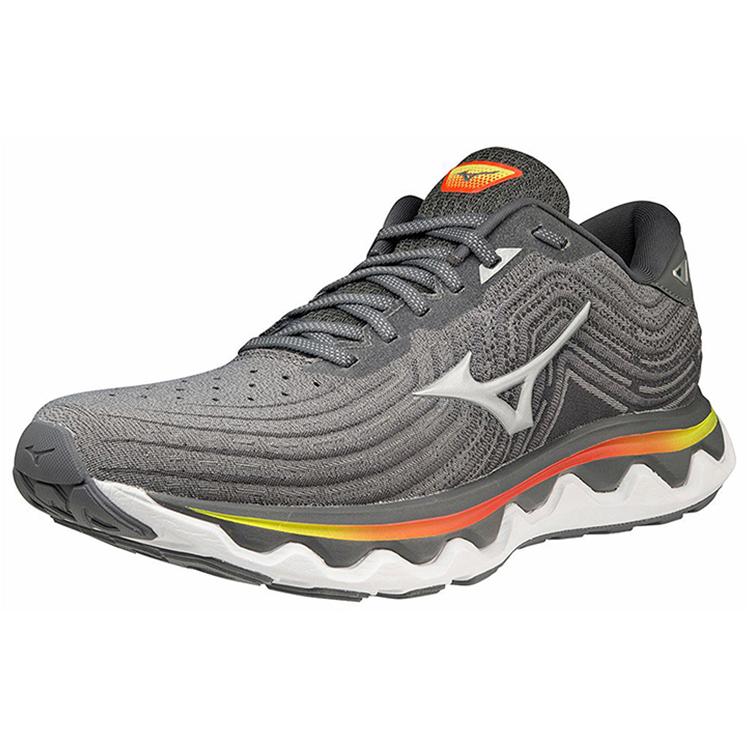 Mizuno Кроссовки Wave Horizon 6 Low Tops Износостойкие Серые J1GC222605