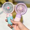 Портативный летний мини USB ручной вентилятор - Компактный электрический вентилятор для общежития и кемпинга, Идеальный маленький подарок