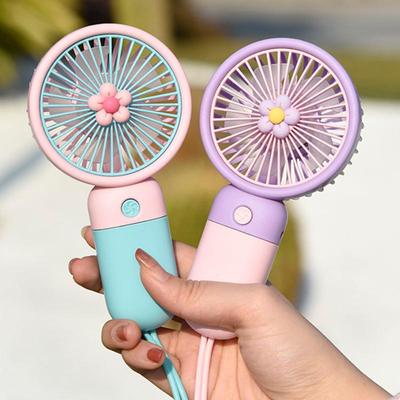 Портативный летний мини USB ручной вентилятор - Компактный электрический вентилятор для общежития и кемпинга, Идеальный маленький подарок