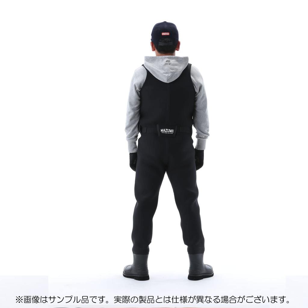 Неопреновые вейдерсы Mazume с шипами (Только пальцы ног и пятка) MZBF-638-01 Черный Размер M