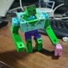 3D-печатная Мутантная Зеленая Жительница 13 см, Артикулированная Фигурка Действия с Множественными Трансформациями