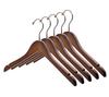 Ninian and Kino Деревянный W38 x Набор Антикварный для и Натуральный Лотос с Выемками Вешалки, 1,2 см, 5, Коричневый, Матовое Покрытие, Сохраняющий Форму,