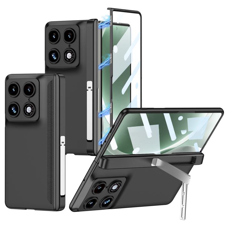 Integrated Magnetic Folding Shockproof Phone Case With Side Cover Kickstand For Motorola Razr Fold 5G
