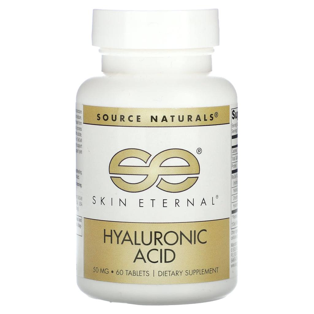 Skin Eternal, Hyaluronic Acid, 50Mg, 60 Tablets