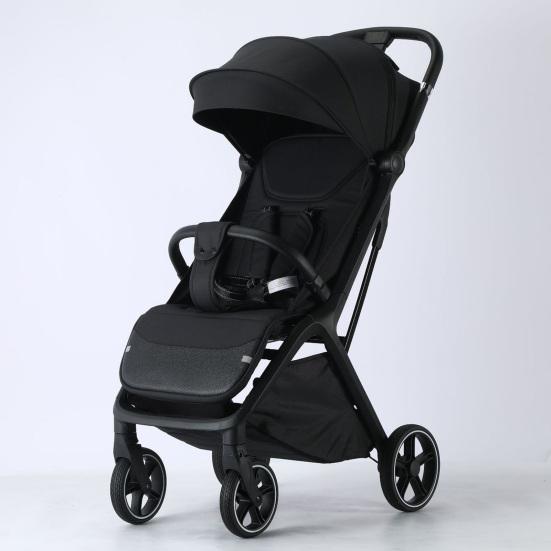 Yousheng Складная детская коляска Портативное сиденье с высоким обзором с корзиной для хранения, подстаканником, крючком, солнцезащитным козырьком, колесами с амортизацией, прогулочная коляска для младенца