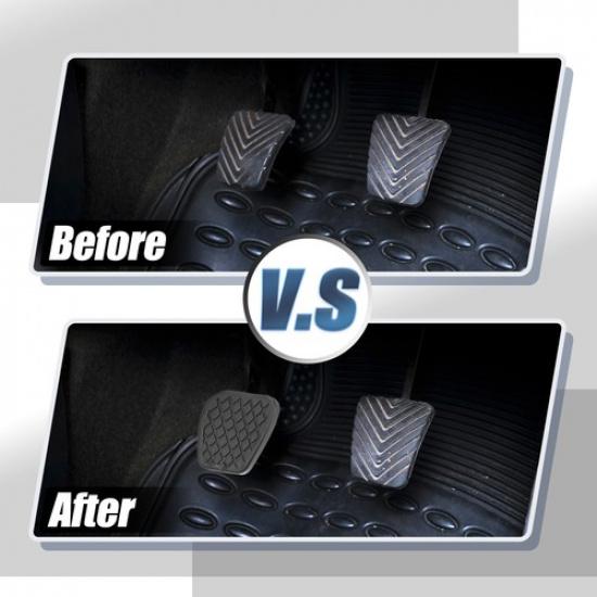 Anti-Slip Clutch Brake Pedal Cover Car Pedal Cover Fit For Honda Accord Black