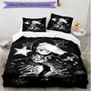 3pcs Duvet Cover Set (1*Duvet Cover + 2*Pillowcase, Without Core), Michael Jackson Print Soft All‑Season Bedding Set, Home Bedroom Decor Gift