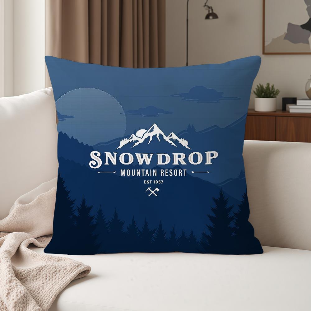 Японский бренд для активного отдыха S-Snow P-Peak Наволочка Подходит для Спален Гостиных Автомобилей Домашнего Декора