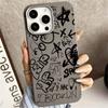 Clear Printed Shell Mobile Patterned Case Cover Phone Covers TPU For Samsung Iphone Xiaomi Resistant Shockproof Cell Phone Case