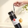 Термокружка Sun Cup из нержавеющей стали с вакуумной изоляцией, для путешествий, с сепаратором для чая и воды, большой емкости, для использования на открытом воздухе.