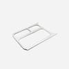 For Volkswagen VW Tiguan 2009 2010 2011 2012 2013 2014 2015 ABS Chrome Front Console Water Cup Holder Frame Cover Trims Sticker