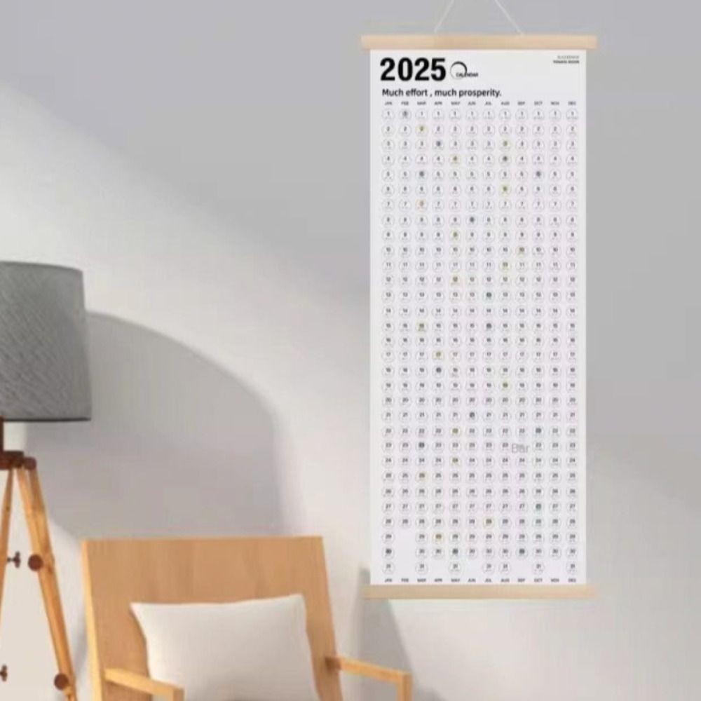 Прямоугольный настенный календарь 2025 года Удобный планировщик расписания для самодисциплины Подарки на праздники
