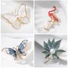 Elegant Butterfly Brooch for Women, Versatile Pin for Sweaters and Suits