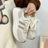 Women's Shoes Spring and Summer New Fashionable Versatile Dad Shoes Thick Sole Heightening Simple Soft Sole Lightweight Sports Shoes