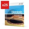 Струны для акустической гитары D'Addario 85/15 American Bronze Light .011-.052 EZ910 (Оригинальный продукт японского производства)