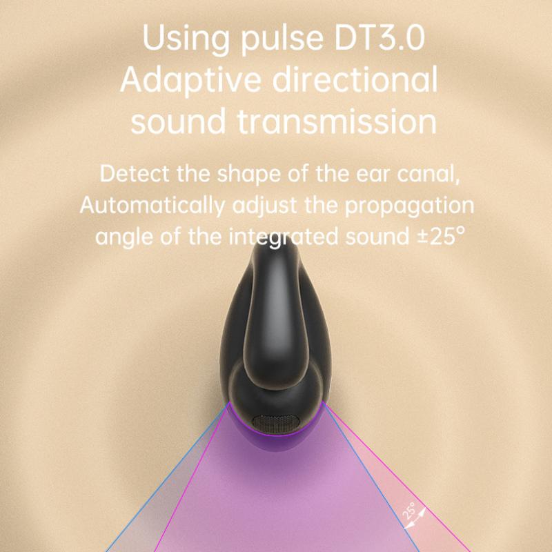 The New Wireless Ear Clip -type Bone Conduction Does Not Enter The Earless Bluetooth Headset