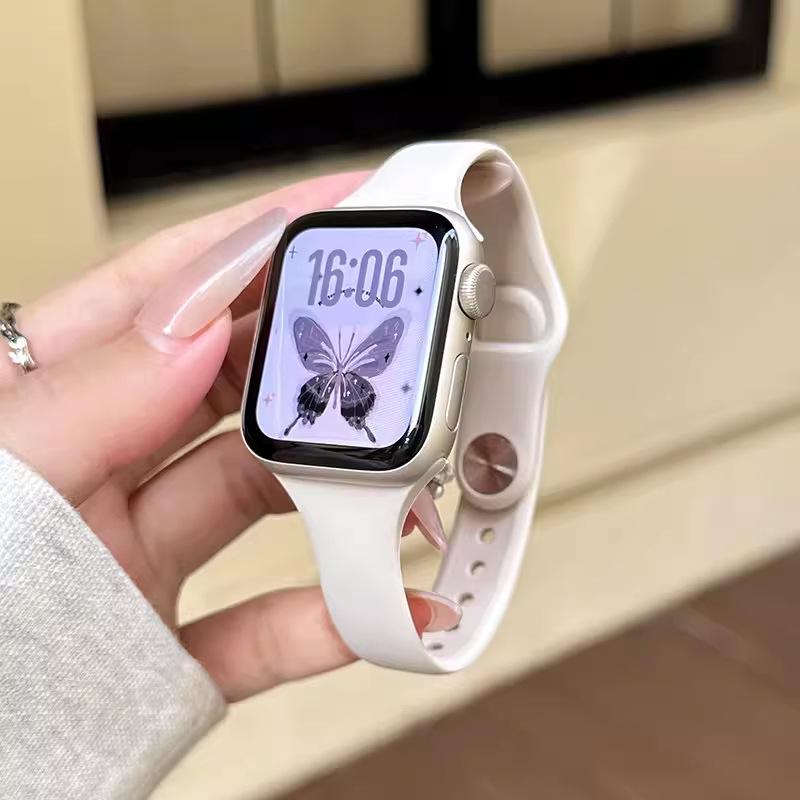 2026 Жидкий силиконовый ремешок для Apple Watch S11/S10/S9/S8
