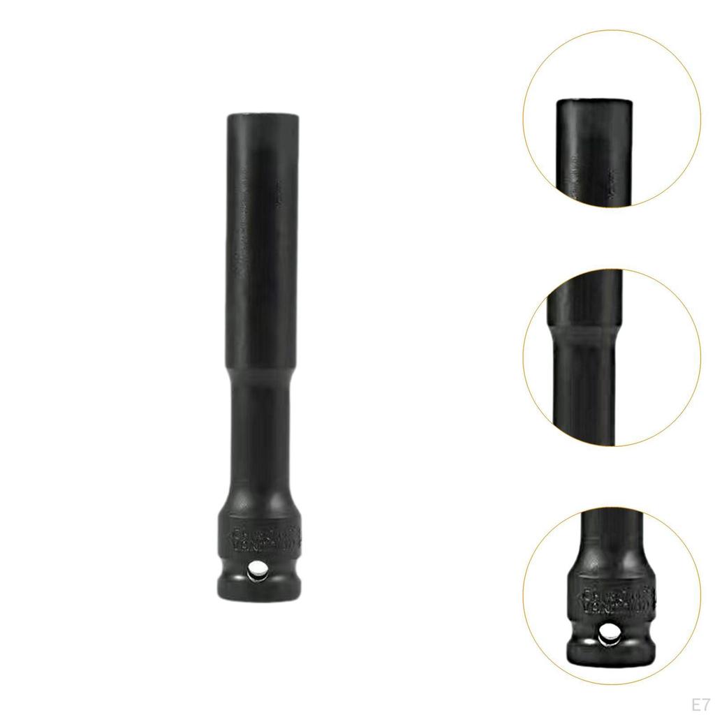 Шестигранная головка 1/2" для электрогайковерта, насадка для технического обслуживания автомобилей