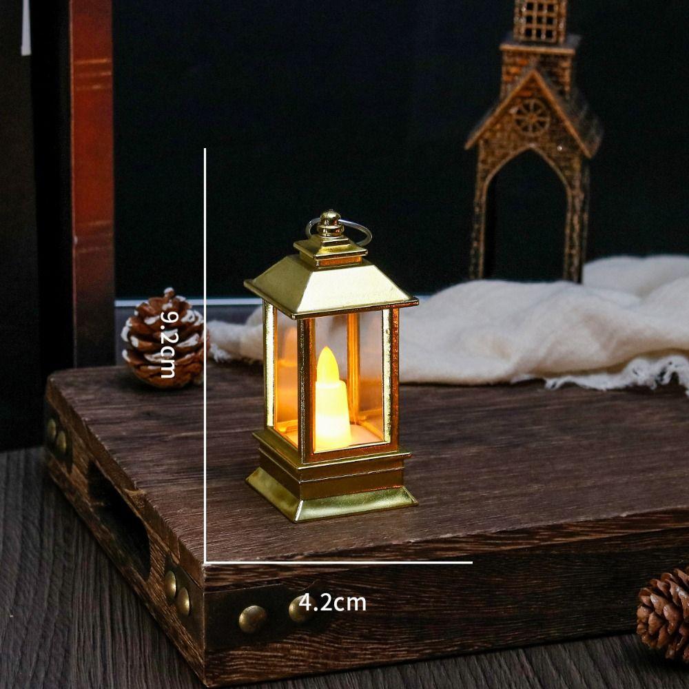 Creative LED Electronic Candle Light Retro LED Atmosphere Lamp Christmas Tree Decor Bedroom