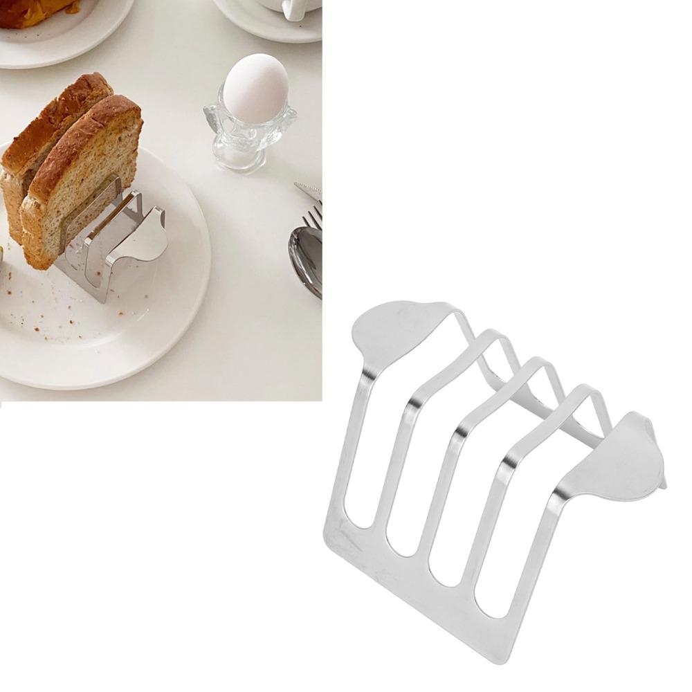 Durable Bread Rack Stainless Steel Bread Holder Carry Stand Toast Rack Breakfast